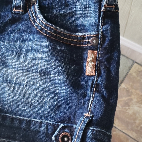 Silver jean shorts size 27 - Picture 3 of 5